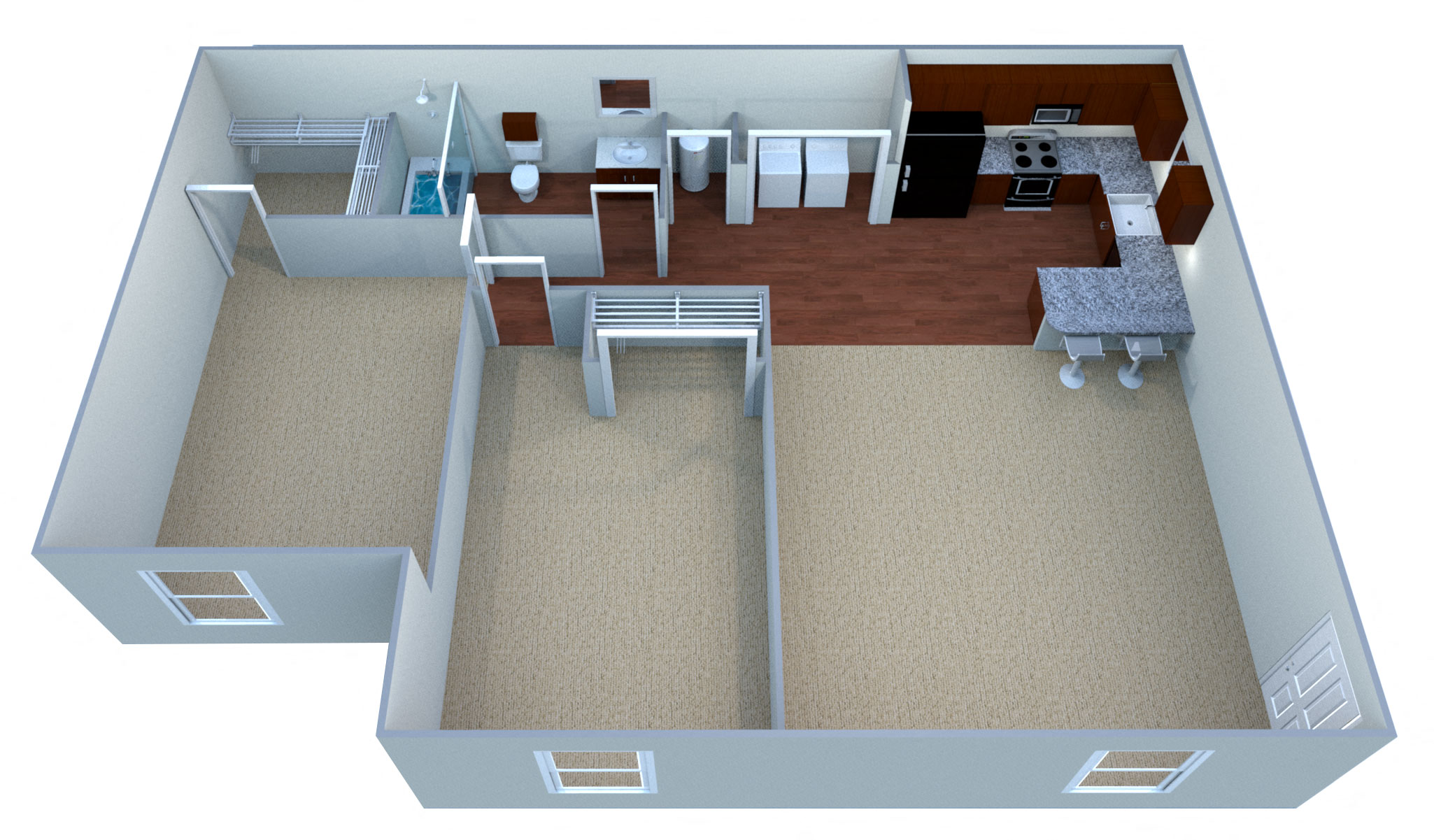 Suite A Floorplan